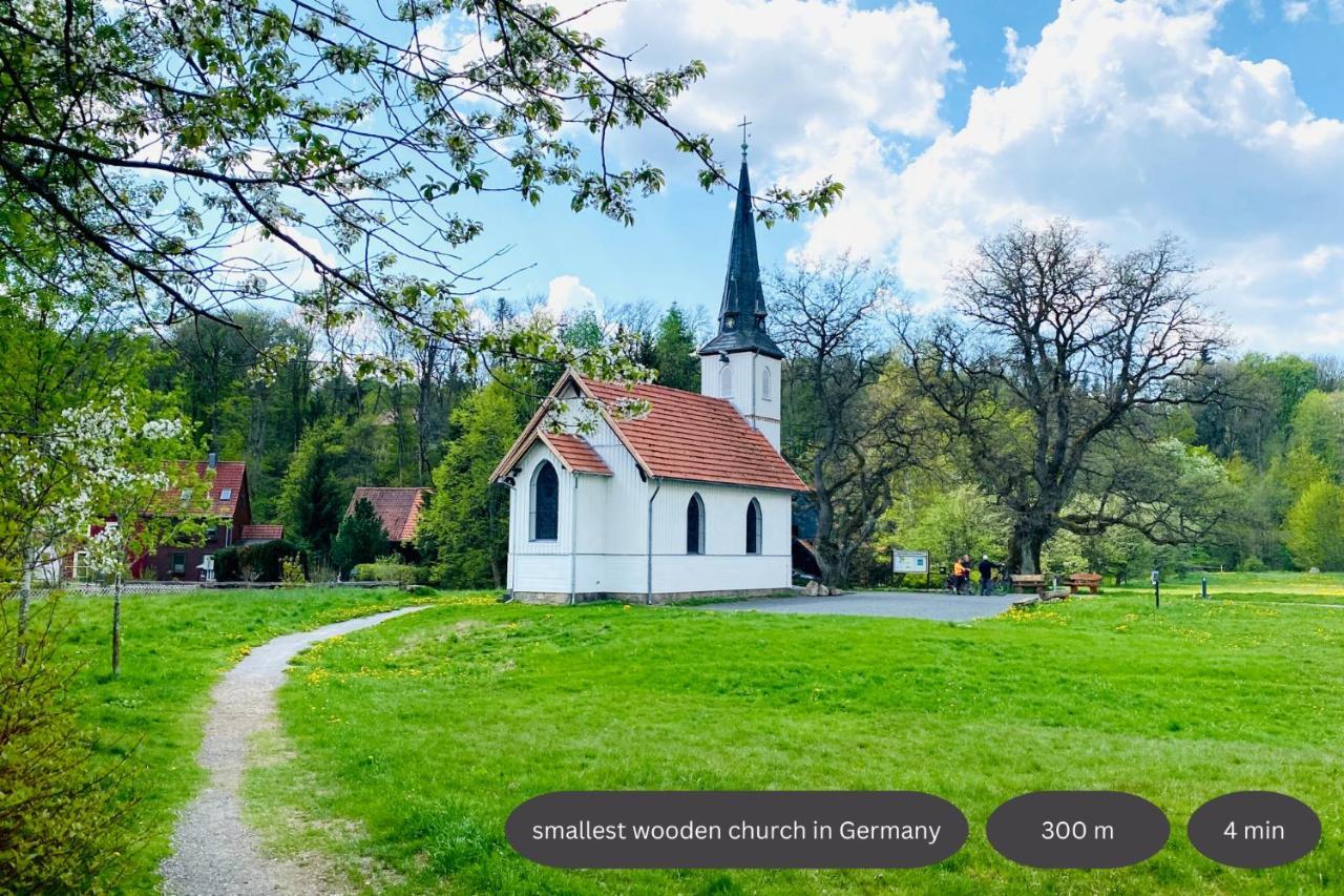 Happyhome Mitten Im Harz - Direkte Wanderwege - Bachplaetschern - Kueche - Kinderfreundlich - Paare Und Freunde エーレント エクステリア 写真